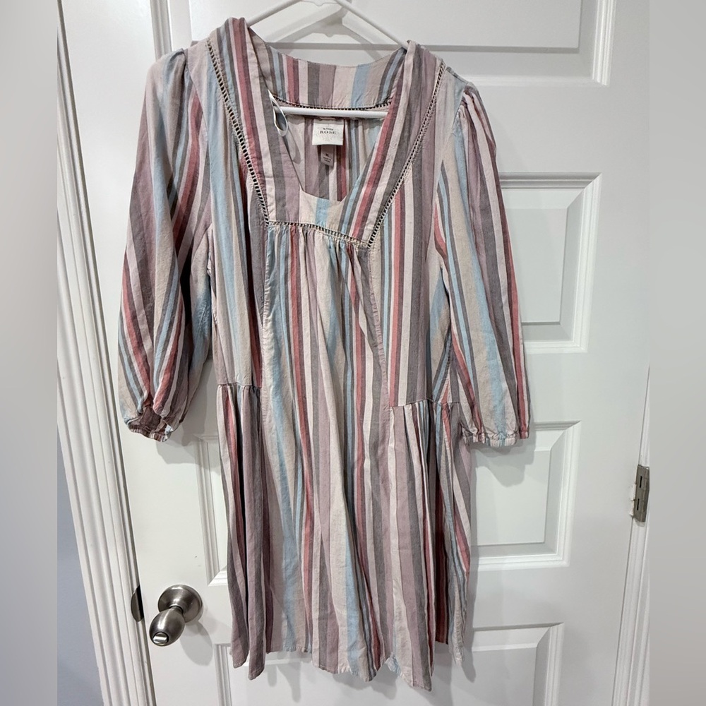 Knox Rose Multicolor Striped Dress